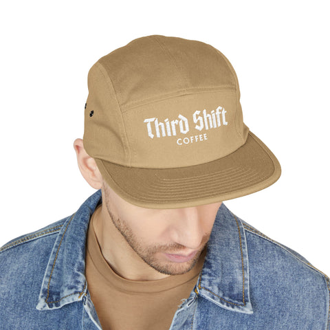 Third Shift Coffee 5 Panel Hat