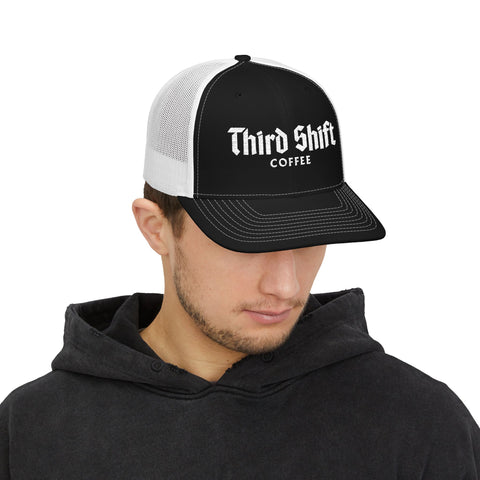 Third Shift Coffee Trucker Snapback Hat