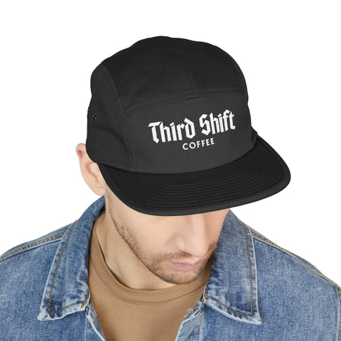 Third Shift Coffee 5 Panel Hat
