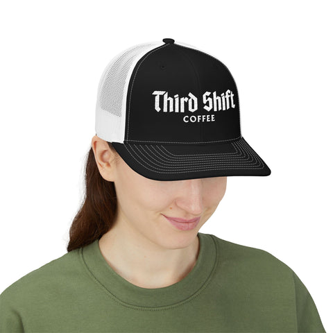 Third Shift Coffee Trucker Snapback Hat